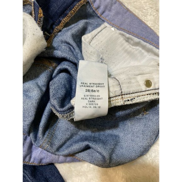 Gap 1969 Womens Straight Blue Denim Jeans Size 6 (31x28 Msrd) - Picture 12 of 12